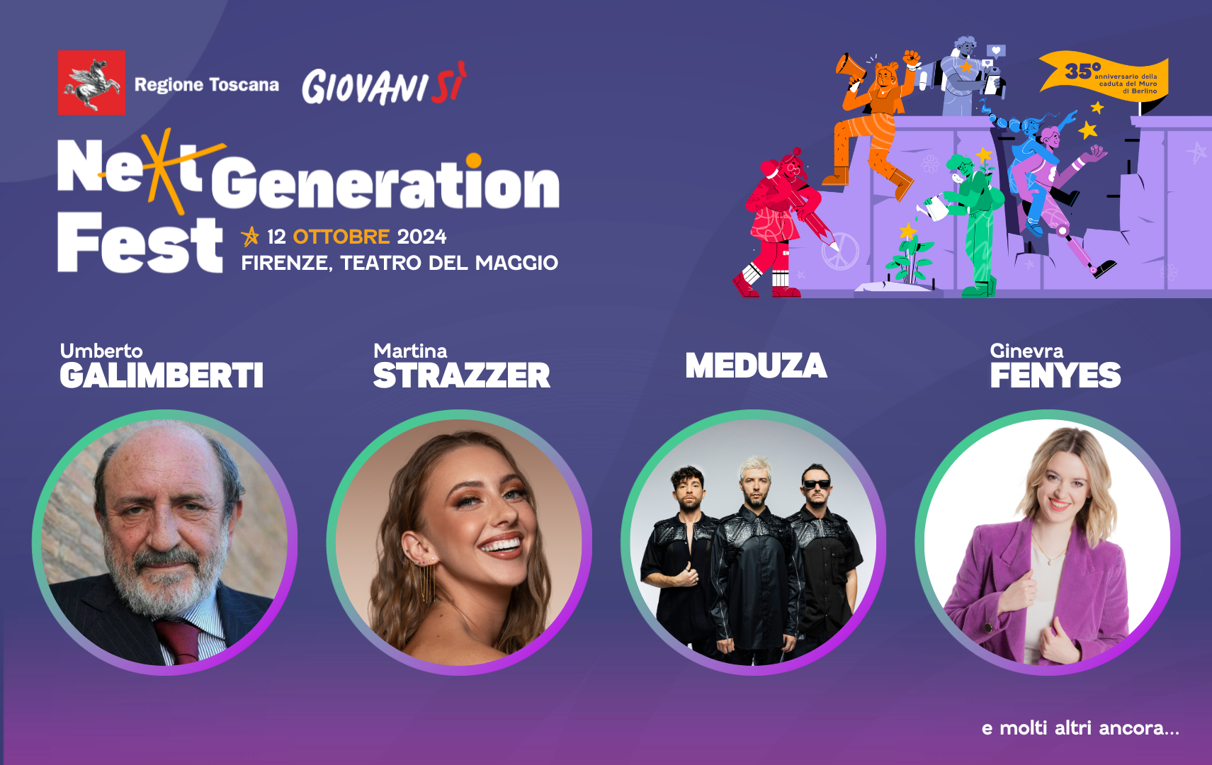 Next Generation Fest, sul palco del Maggio Galimberti, Strazzer, Meduza, Fenyes