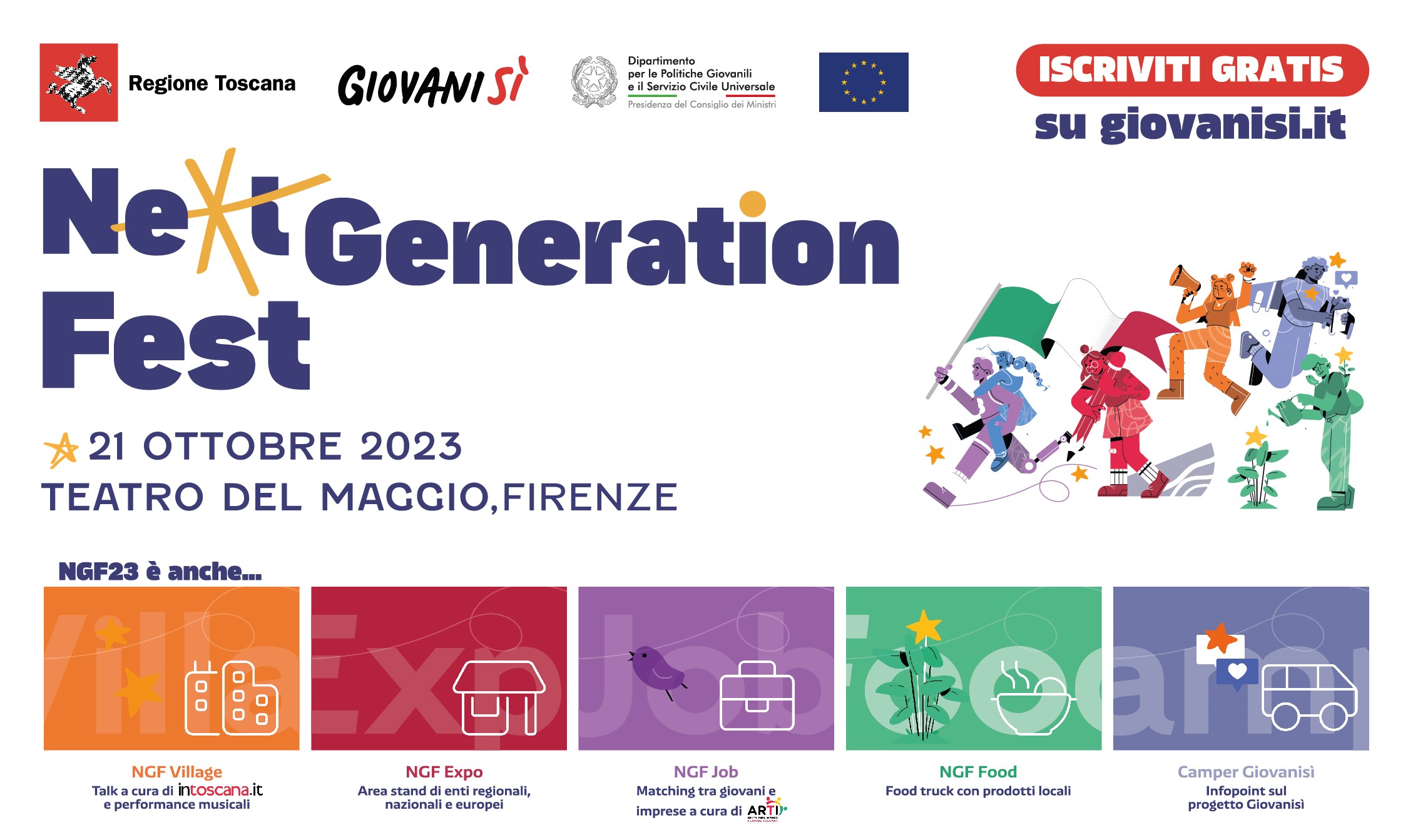 NGF23, on line il programma. Ci sarà anche l'attrice e comica Michela Giraud