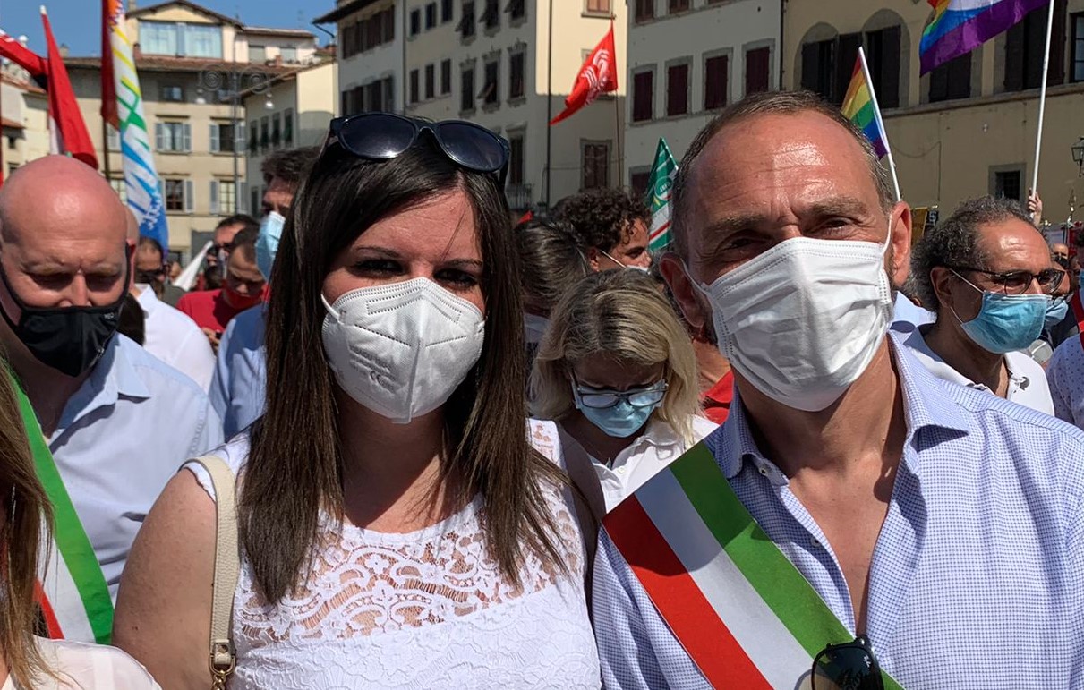 Gkn, Nardini alla manifestazione: