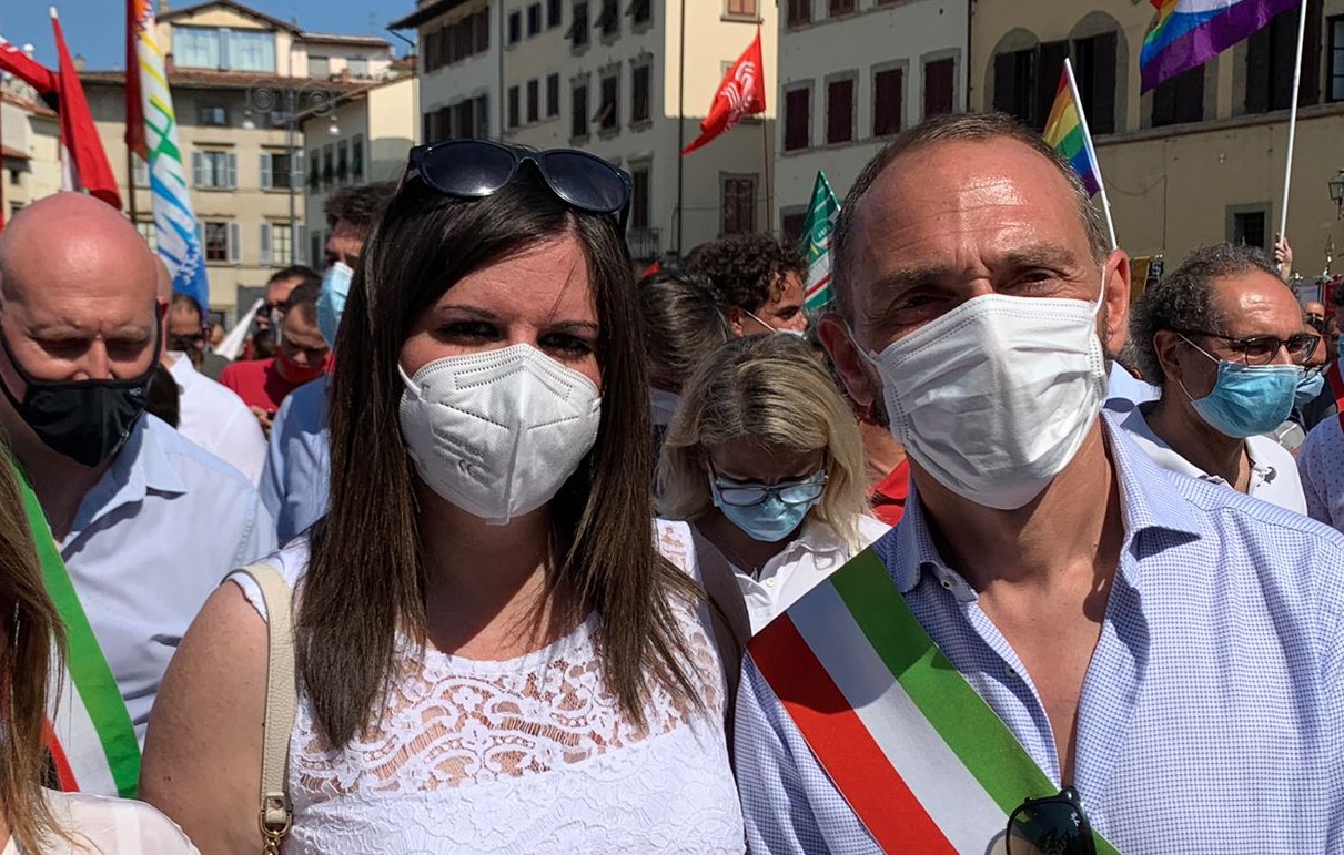 Gkn, Nardini alla manifestazione: 