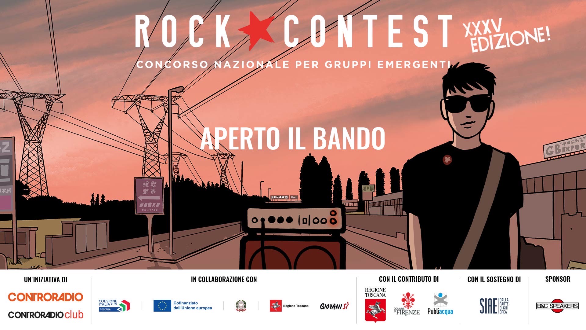 Con il Rock Contest tornano i premi speciali di Regione Toscana