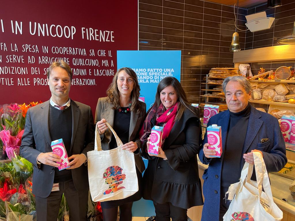 La spesa sostiene i centri antiviolenza. Nardini: “Da Unicoop campagna preziosa”