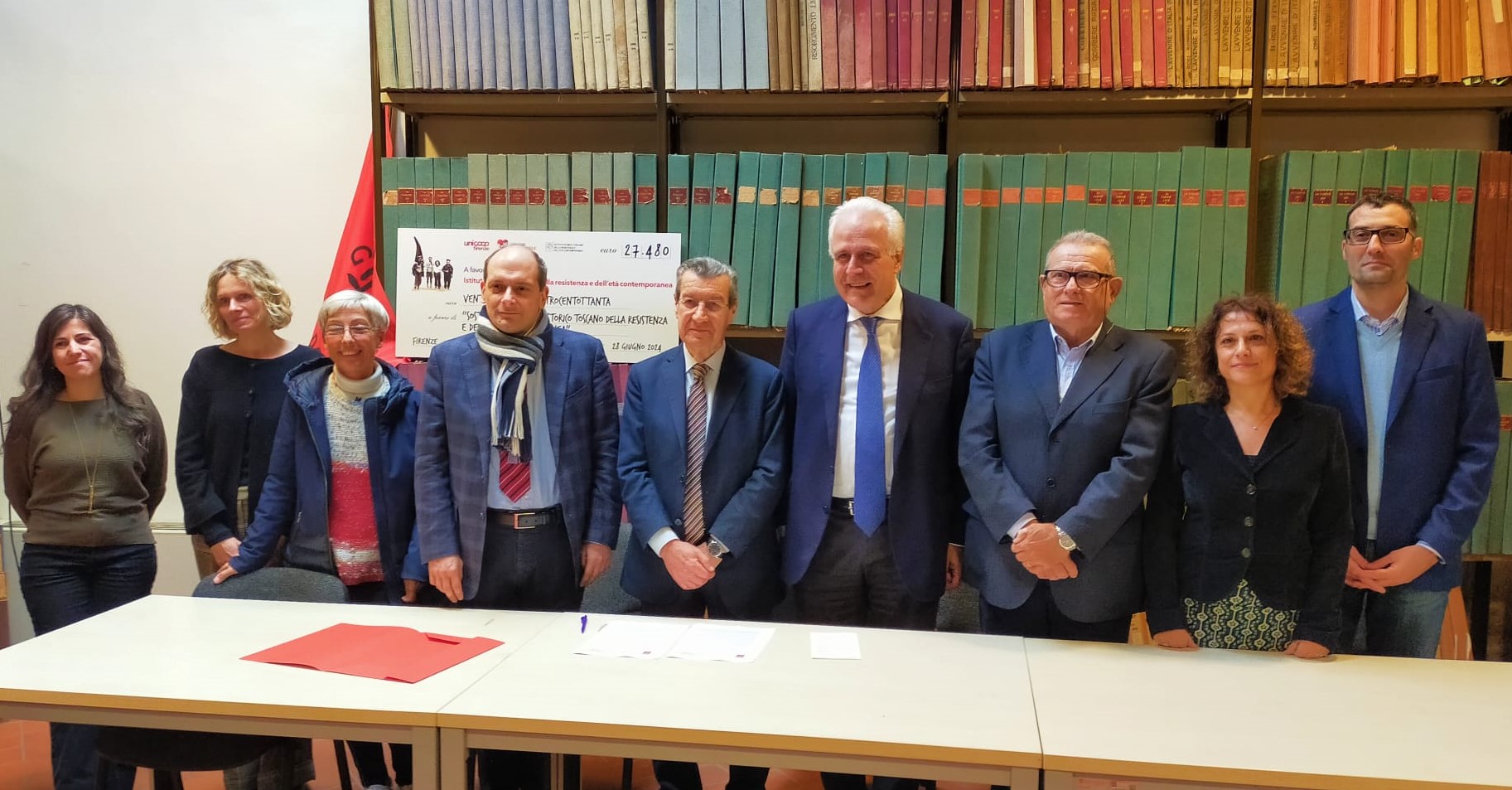 Giani e Chiti (Isrt) rinnovano l’accordo per promuovere la cultura dell’antifascismo