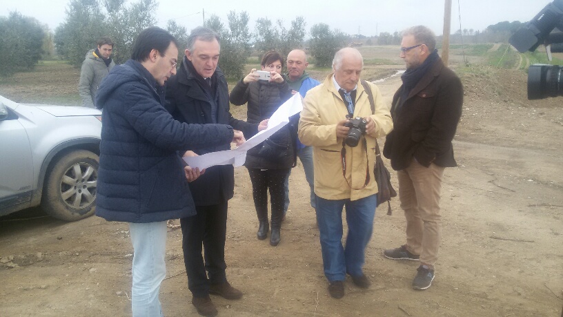 Rossi nella valle dell'Albegna: