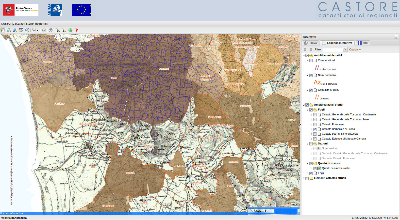 Una cartografia speciale per capire la Toscana, a tutti i livelli