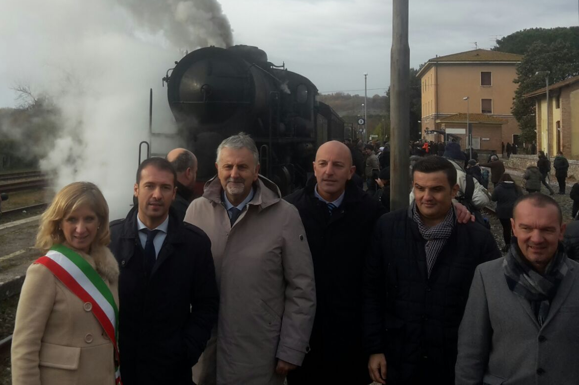 Riapre con una grande festa la Siena-Grosseto. Ceccarelli: