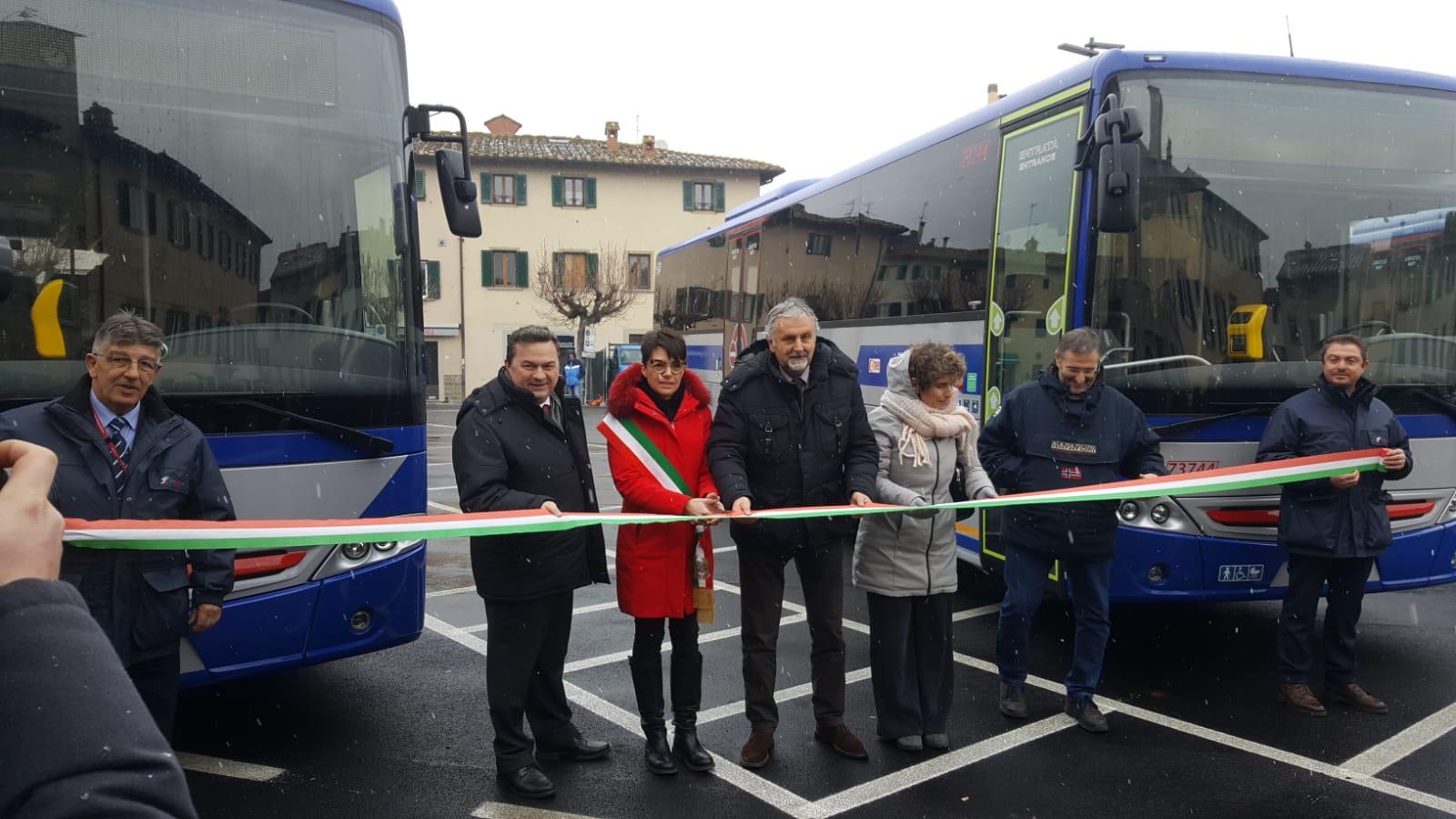 Tpl, cinque nuovi bus presentati a Barberino