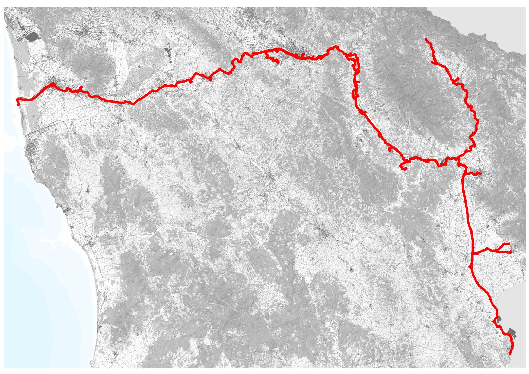 Ciclopista dell'Arno: 46% percorribile o in via di realizzazione, 54% in progettazione. Completa entro il 2020