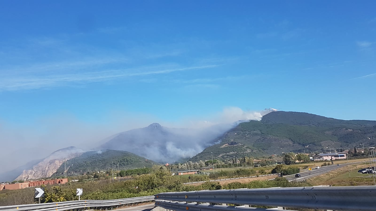 Incendio Monti Pisani, Rossi: