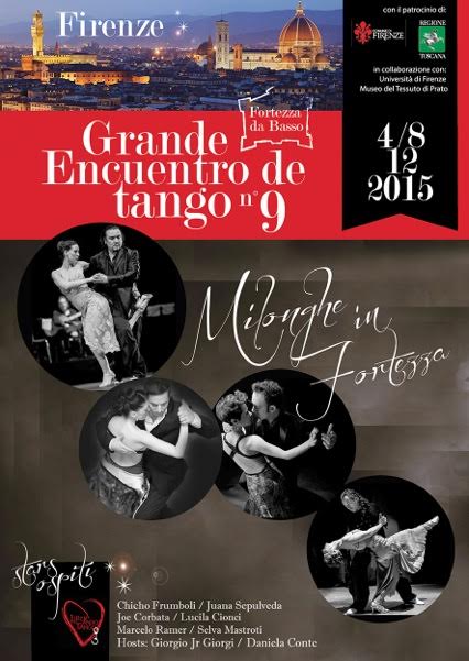 Festival di tango, dal 4 all'8 dicembre alla Fortezza da Basso a Firenze