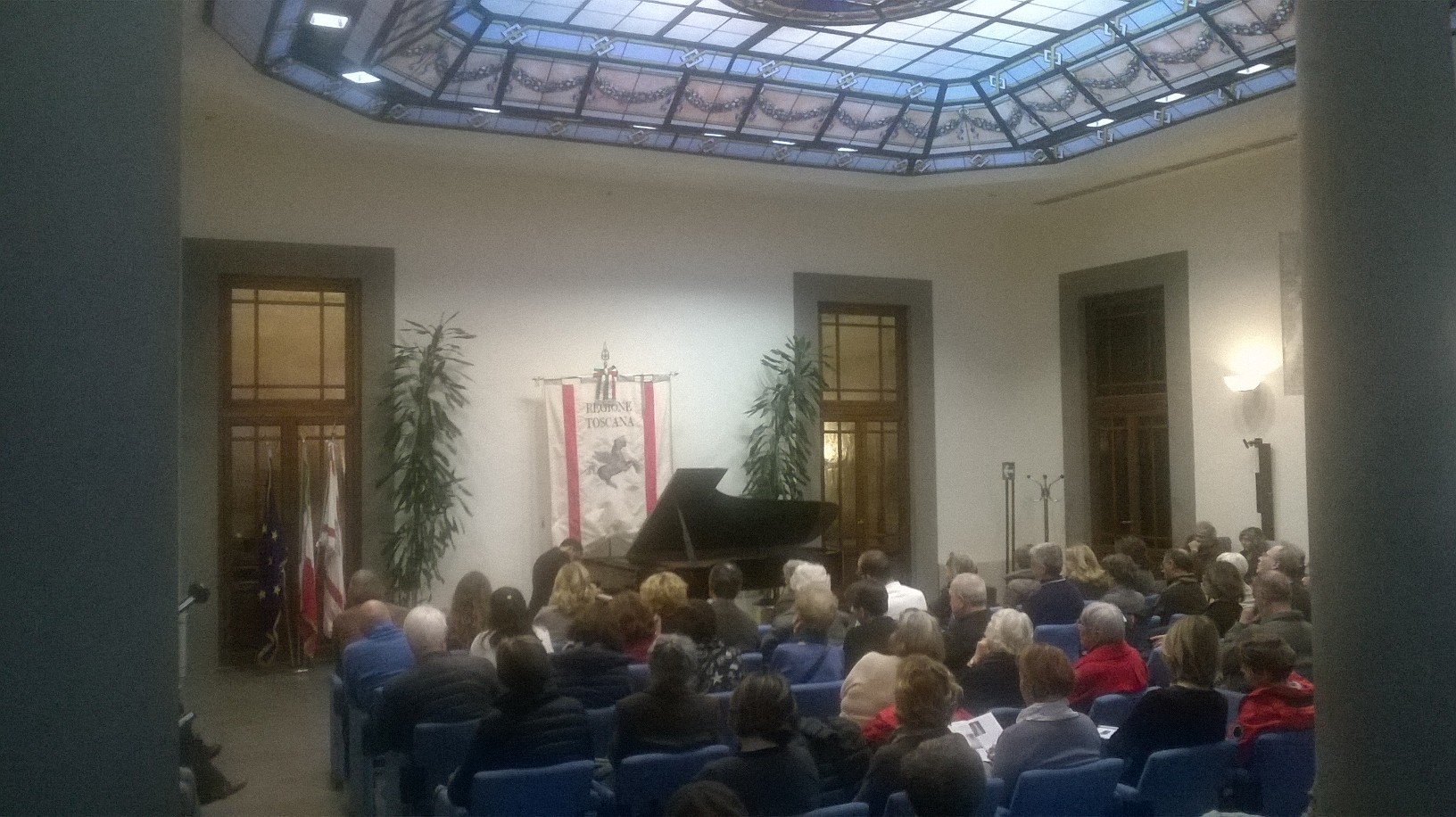 Domenica in musica e un centinaio di visitatori a Palazzo Strozzi Sacrati