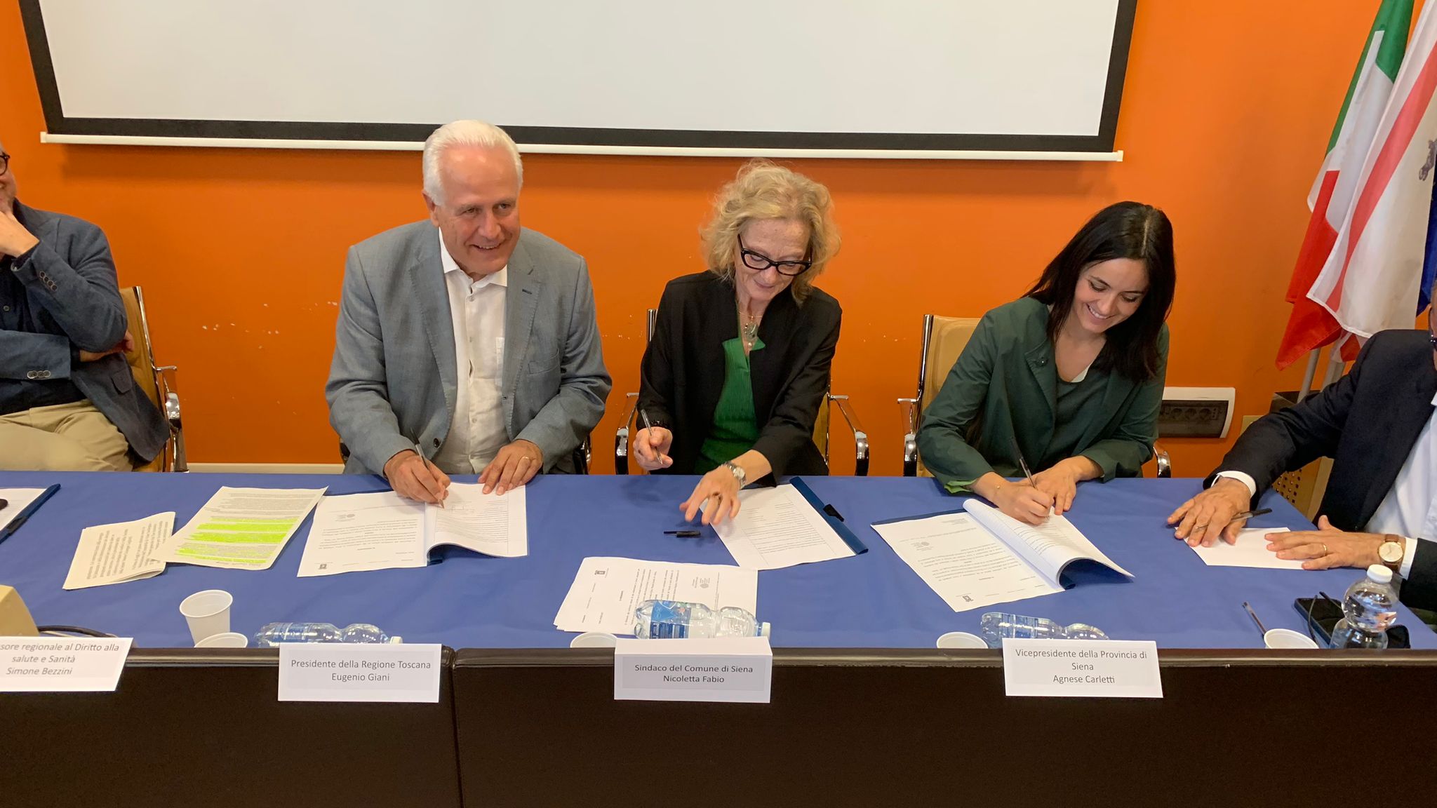 Servizi sanitari in viale Sardegna a Siena, siglato l’accordo di programma