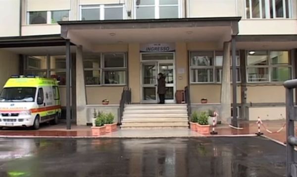Ospedale di Sansepolcro, Marroni alla cerimonia di conclusione dei lavori