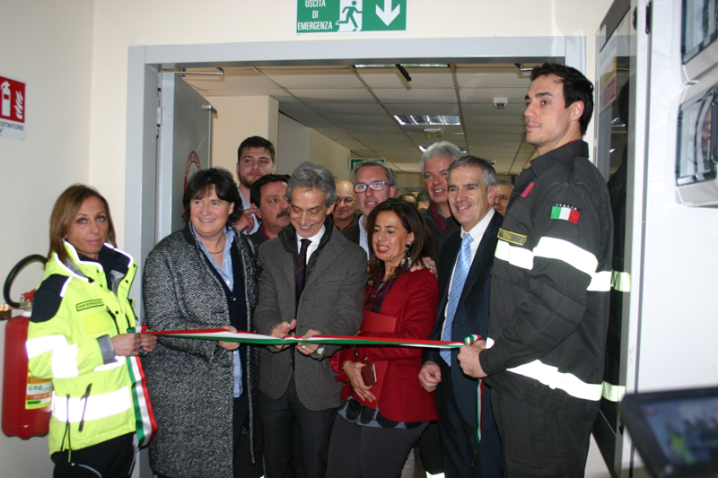 Stefania Saccardi ha inaugurato la nuova sede del 118 Siena - Grosseto