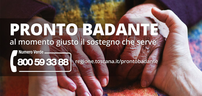 Coronavirus, rafforzata l’assistenza domiciliare telefonica del Pronto Badante