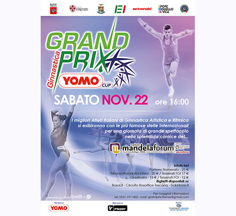 Grand Prix di Ginnastica, oggi alle 13 la presentazione