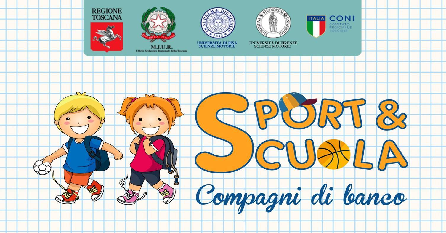'Sport e scuola compagni di banco', il 31 maggio festa finale a Prato