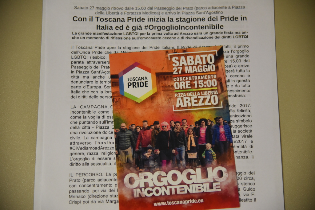 Il Toscana Pride sfila il 27 maggio ad Arezzo: numeri e programma