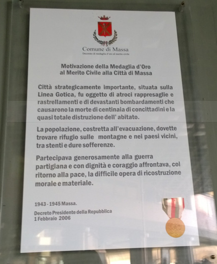Monumento a ex podestà, Barni al sindaco di Massa:
