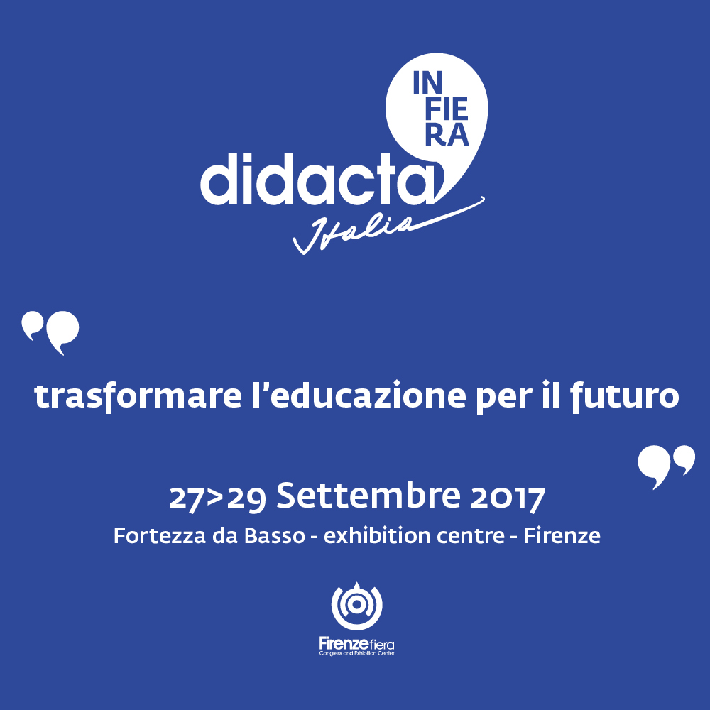 Didacta Italia: dal 27 al 29 settembre a Firenze il grande evento dedicato alla scuola
