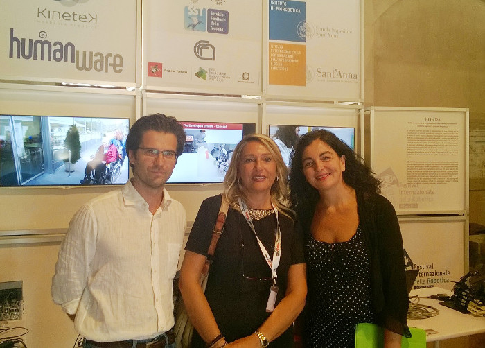 Robotica, Cristina Grieco visita il Festival di Pisa