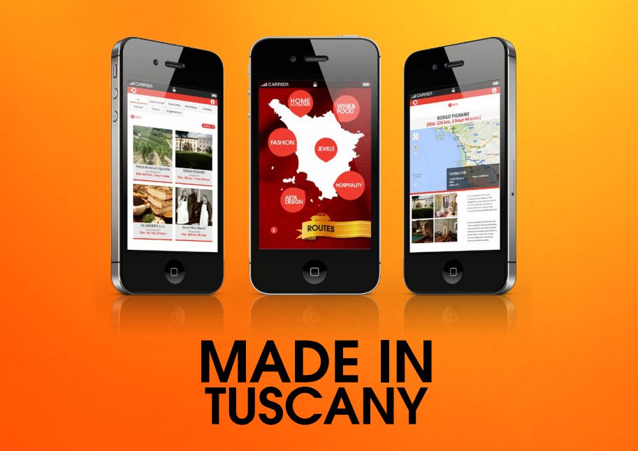 Madeintuscany, nuova app per smartphone e tablet per scoprire il territorio