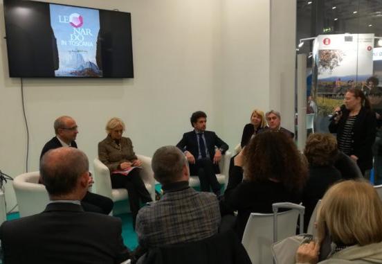 Leonardo in Toscana: Barni e Ciuoffo presentano il calendario alla BIT di Milano