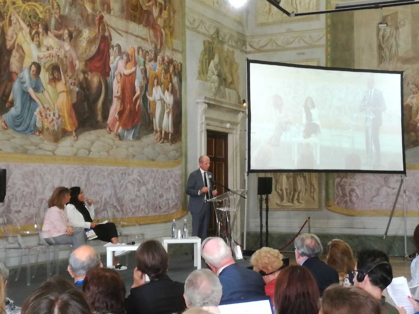 Forum Itinerari Culturali a Lucca, all'apertura vicepresidente Barni e assessore Ciuoffo