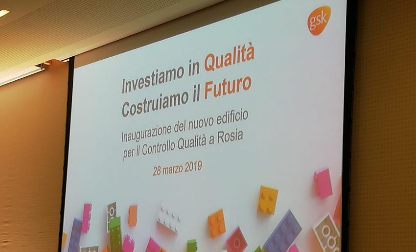 Gsk inaugura il nuovo centro di controllo qualità. La Regione: sostenere la ricerca aiuta l'economia