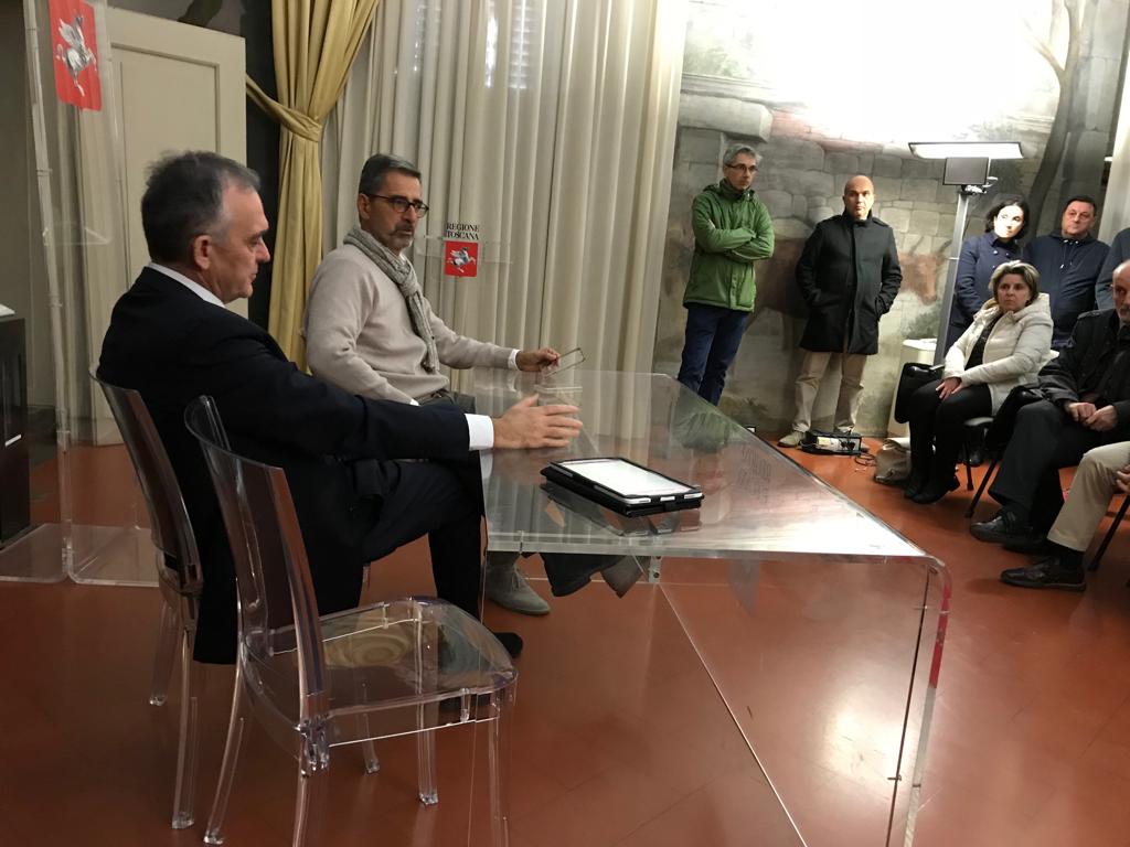 Rossi incontra i lavoratori di Inso e Sof: