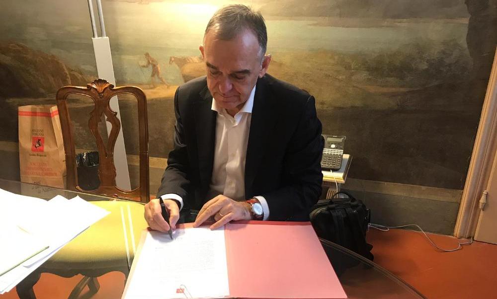 Maltempo 28 ottobre, Rossi ha firmato la richiesta di stato d'emergenza nazionale
