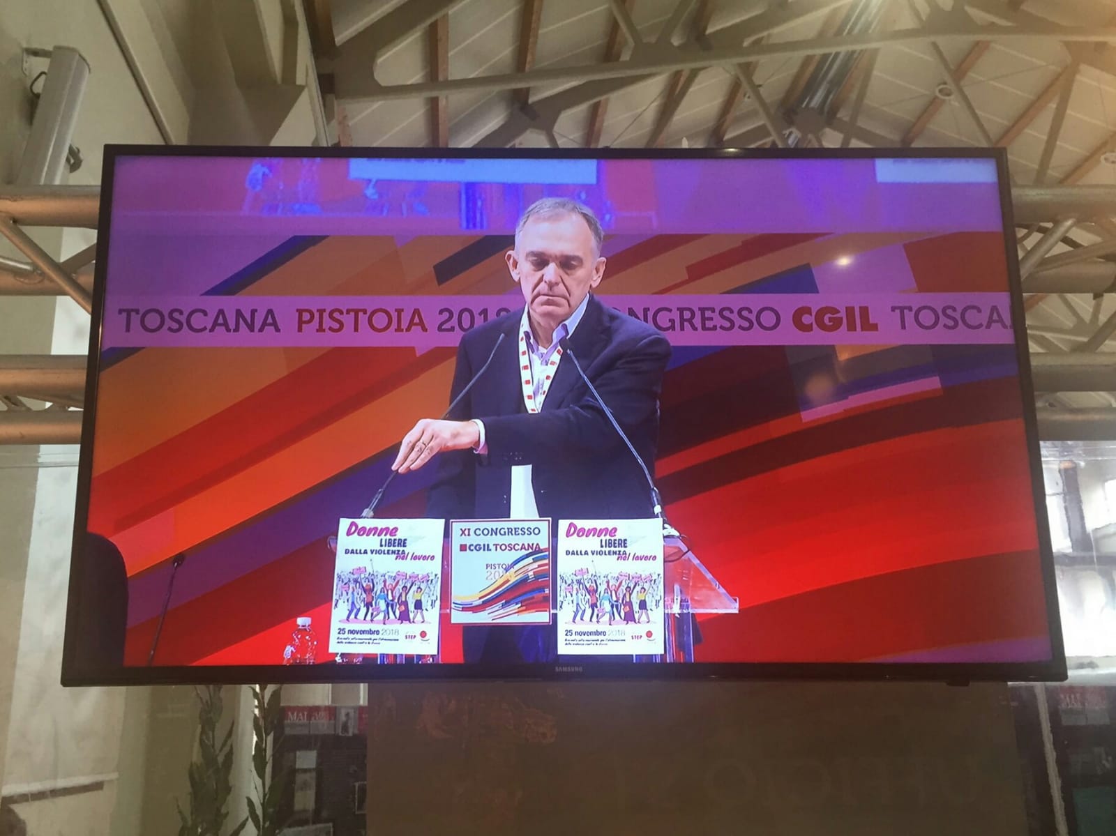 Rossi alla Cgil: