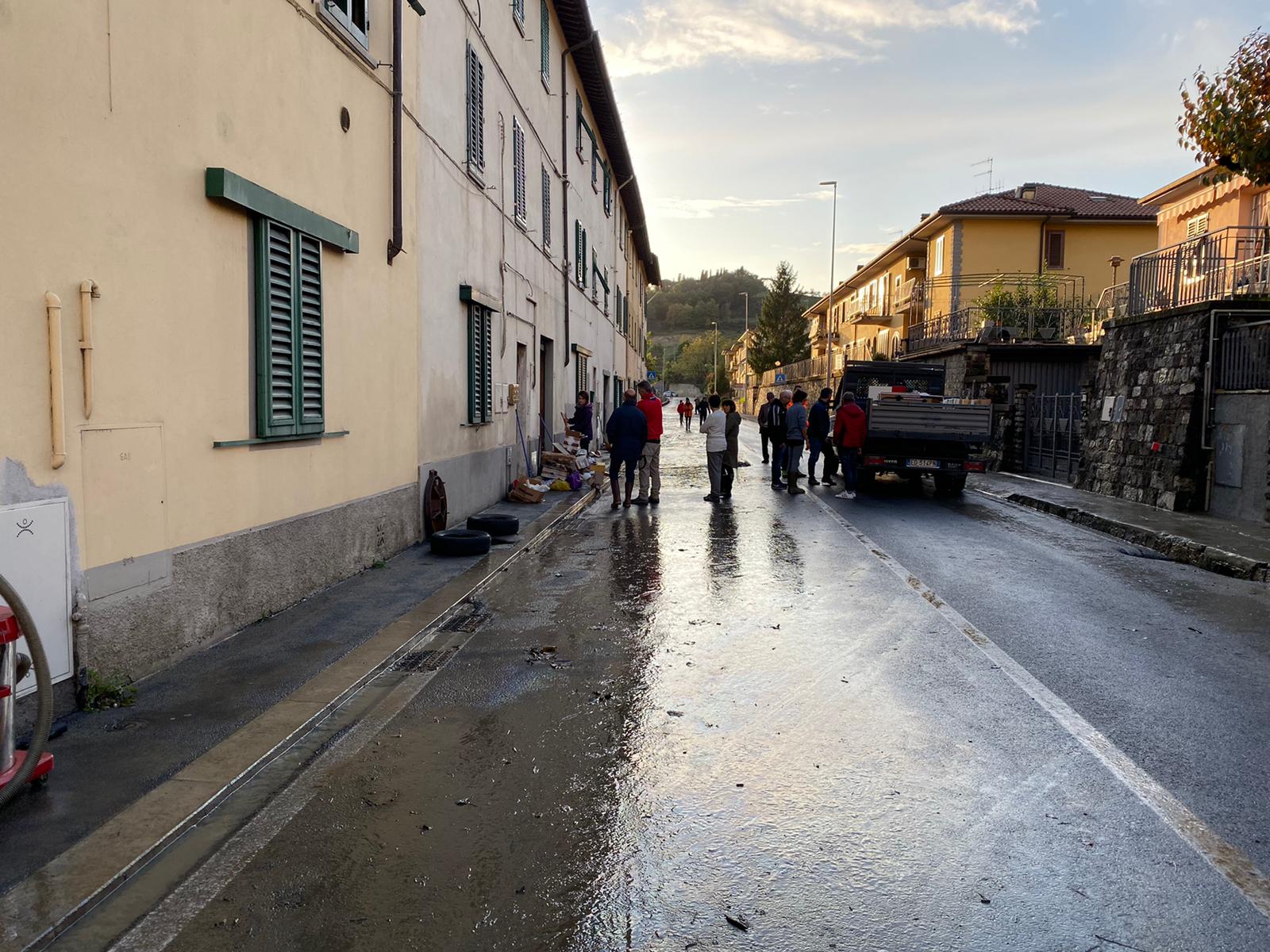 Maltempo, ritirata la tracimazione alle Sieci