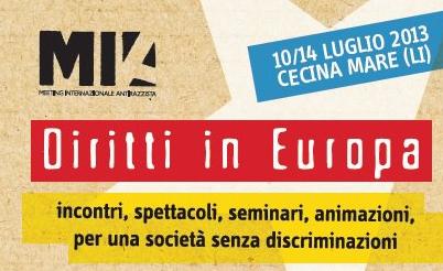 Domani presentazione del XIX Meeting Internazionale Antirazzista