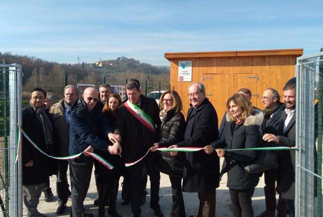 Prevenzione rischio idraulico, inaugurata la cassa di espansione di Ponte a Tigliano