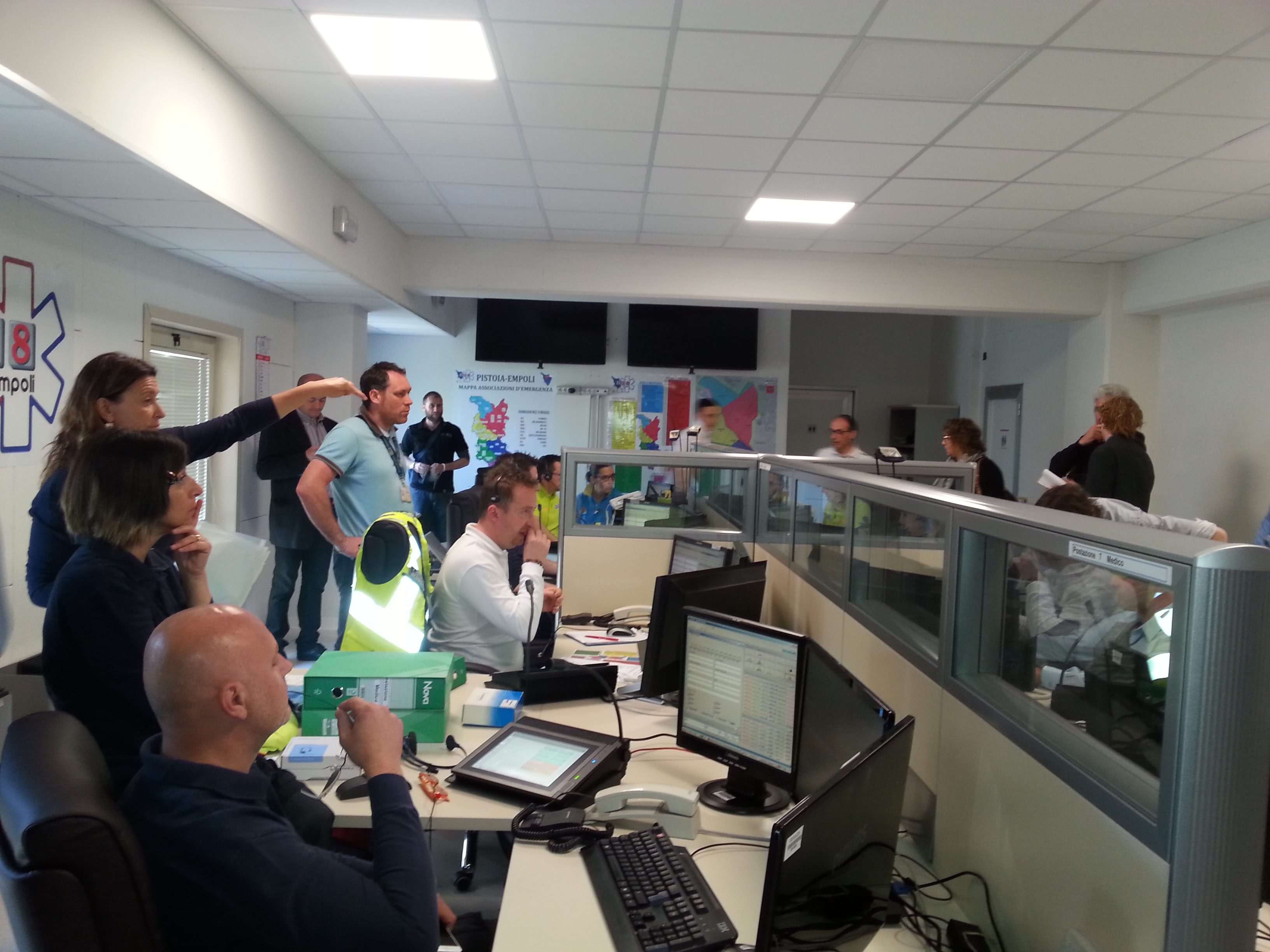 Centrale operativa 118, stamani lo switch off Empoli-Pistoia