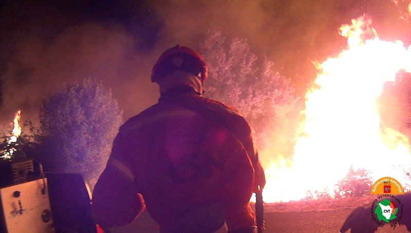 Antincendi boschivi, Remaschi alla presentazione del video Vab