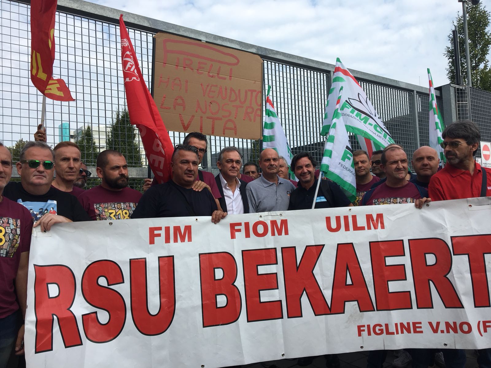 Pirelli disponibile ad incontrare la Regione per discutere della Bekaert