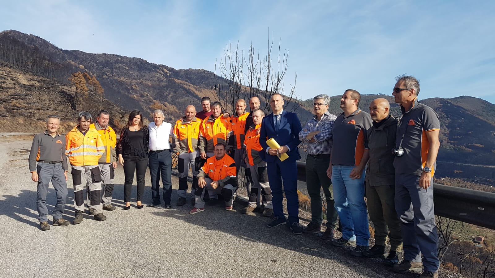 Incendio Monti Pisani, Remaschi: