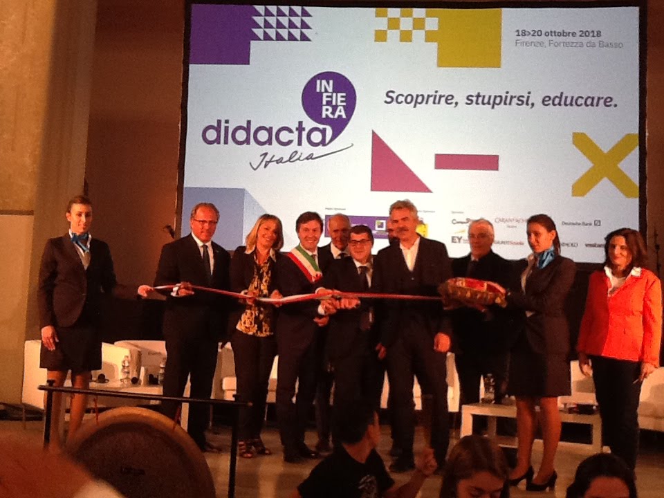 Didacta apre i battenti, Grieco all'inaugurazione: