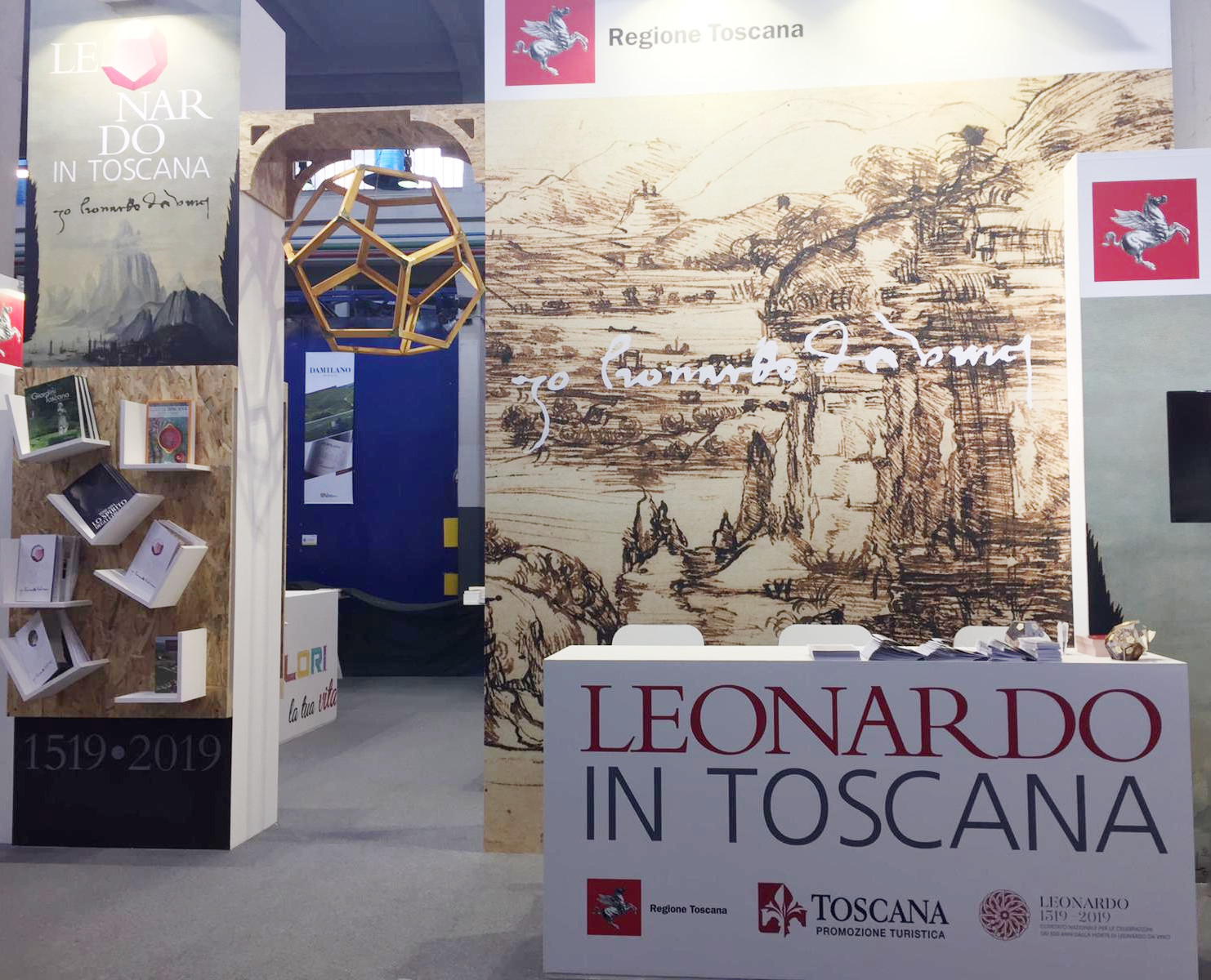 Salone del libro, la Toscana presente con un suo stand: patto per la lettura e Leonardo da Vinci