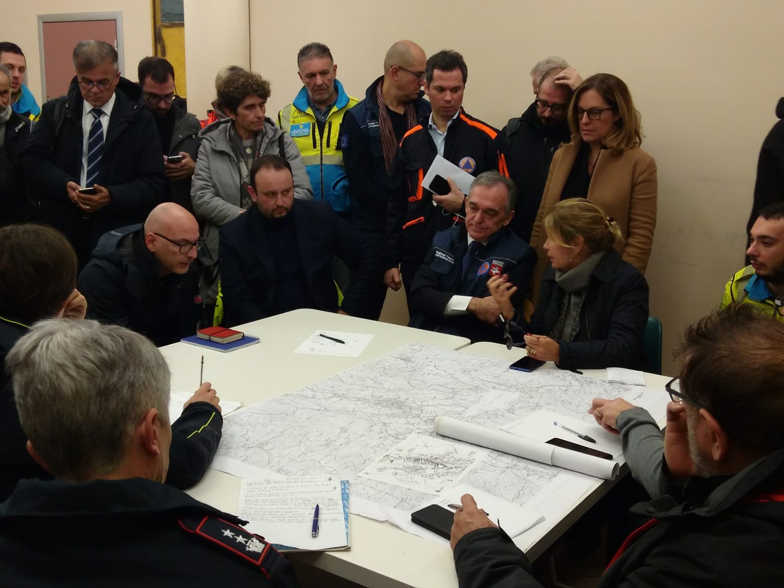 Terremoto in Mugello, il punto con l'assessora Fratoni e il sindaco di Barberino