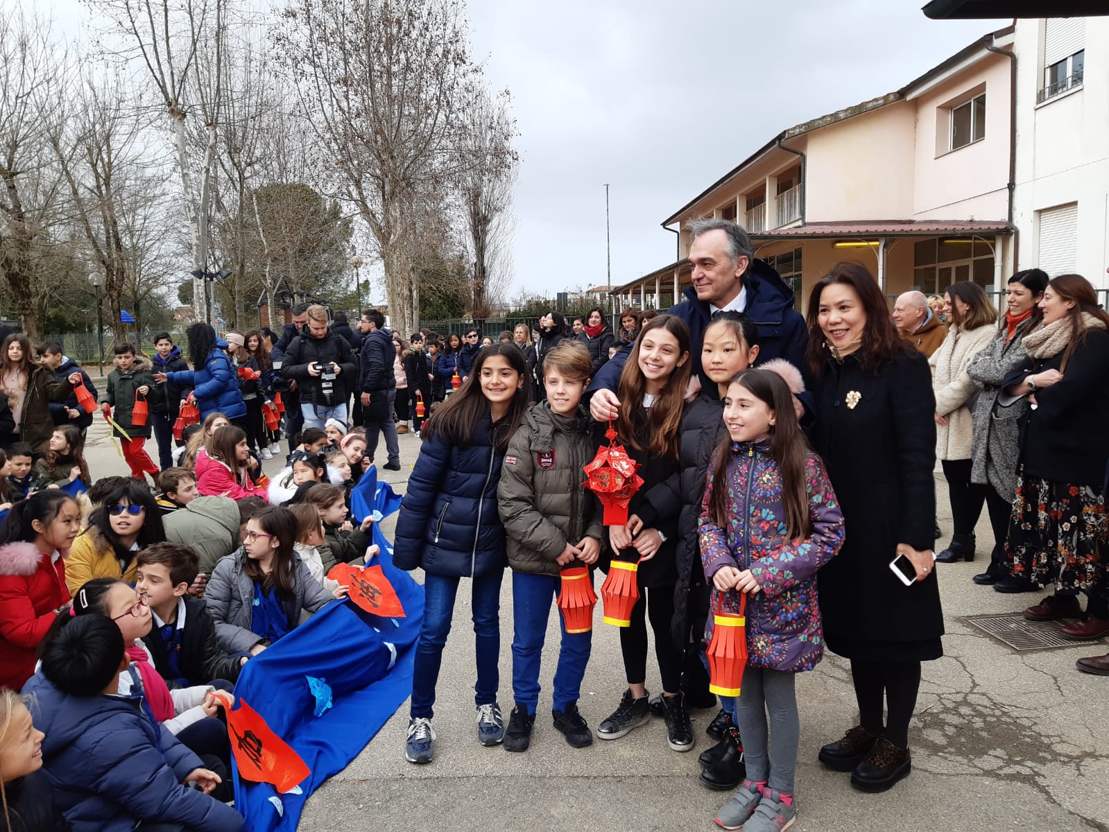 Rossi in visita alla scuola ‘Verga’ e alla primaria ‘Vamba’ di San Donnino