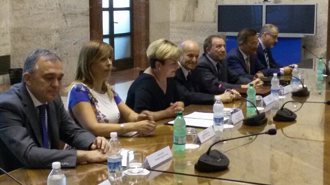 I firmatari e l'Accordo per risanamento e rilancio della ex Lucchini