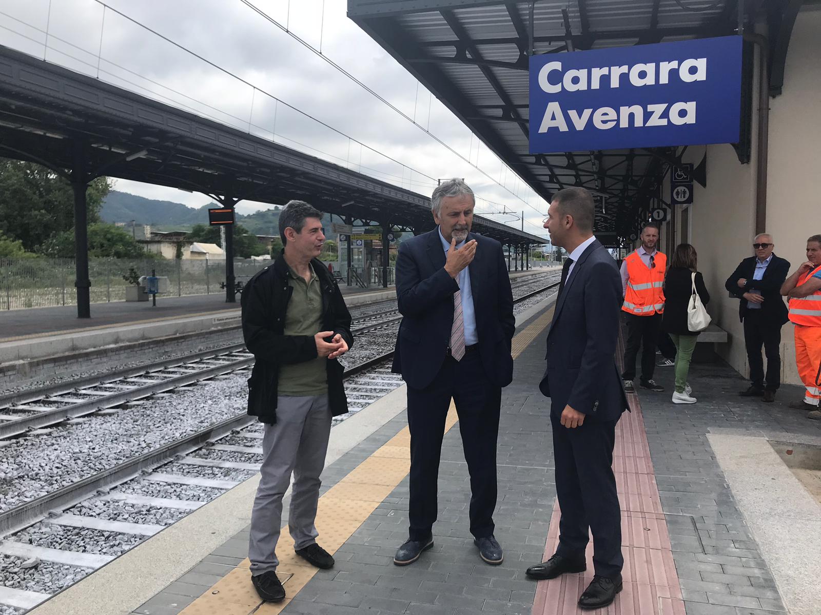 Pendolari, inaugurata stazione rinnovata a Carrara. Investimento da 5 milioni