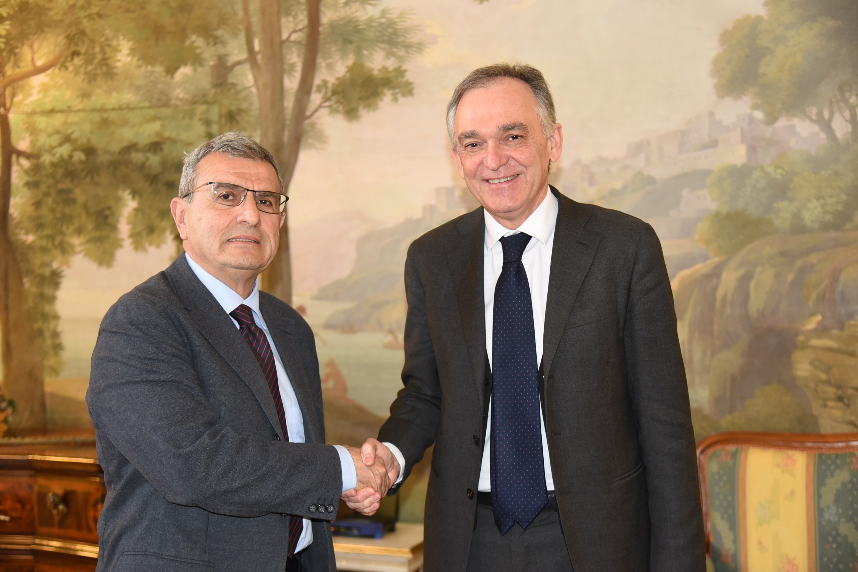 Il presidente Rossi ha incontrato l’ammiraglio Verna