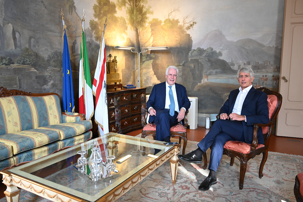 Giani incontra Abodi: “Voglia di collaborare. Presto bando su efficientamento impianti