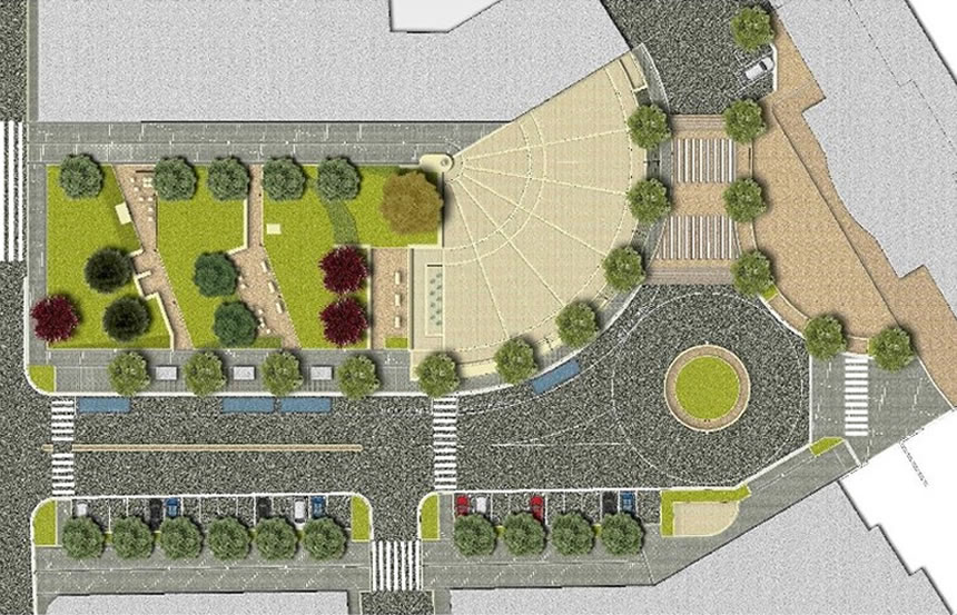 A Poggibonsi taglio del nastro per la nuova piazza Mazzini, frutto del PIU regionale