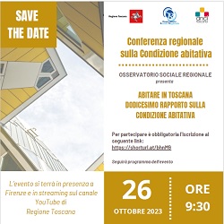 Abitare in Toscana, presentazione del XII rapporto sulla ...