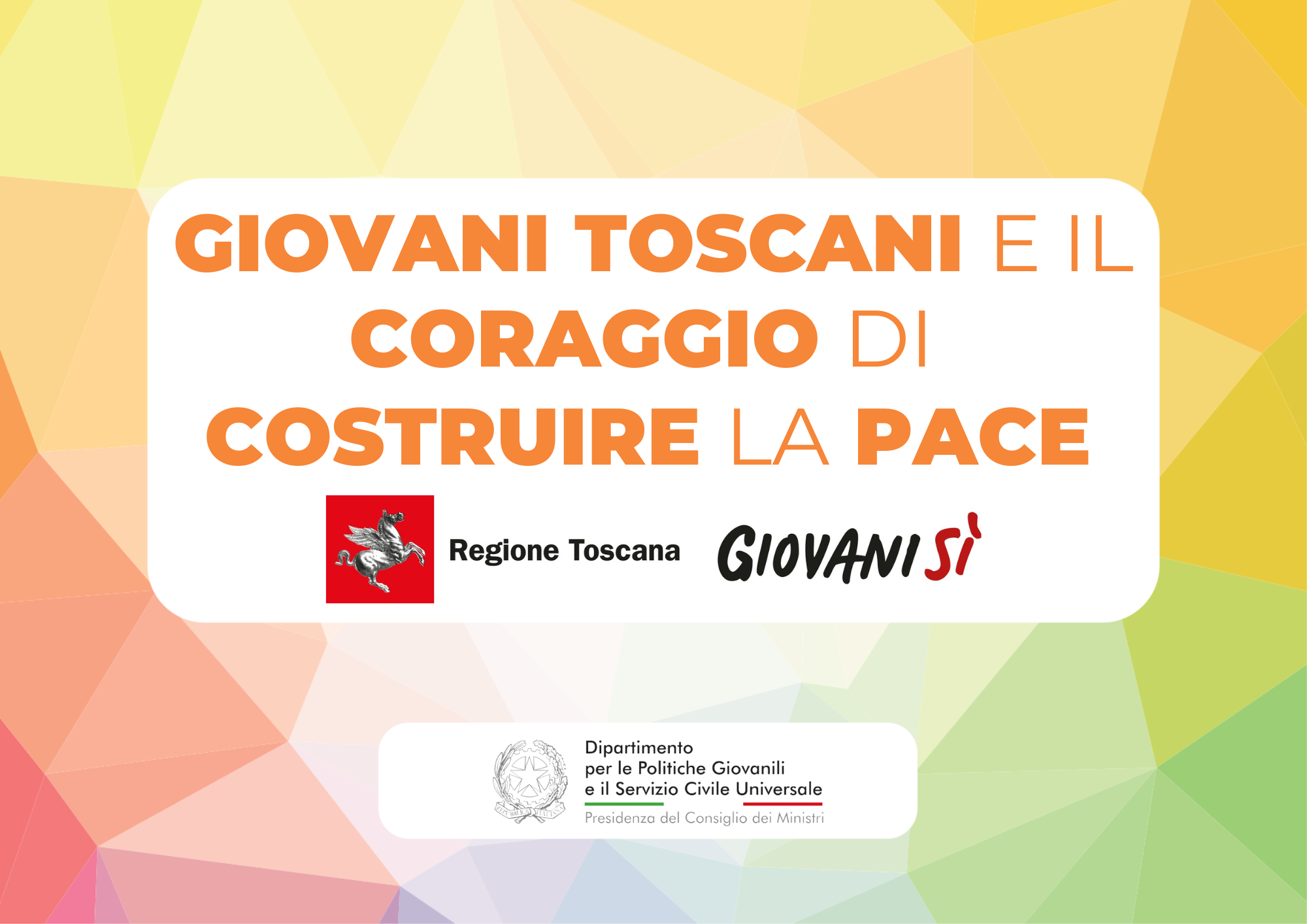 Task Force Giovanisì: 350 studenti all’evento “Giovani toscani e ...